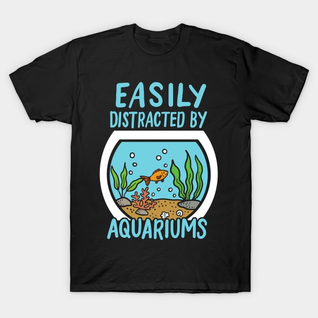 Aquariums Aquarist Fish Keeper T-Shirt by KAWAIITEE